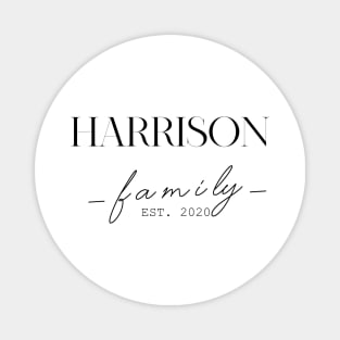 Harrison Family EST. 2020, Surname, Harrison Magnet